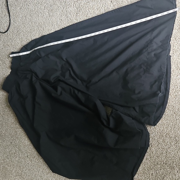 Free People Cotton Blend Pleated Wide-Leg Trousers in Black Size S - Picture 10 of 13